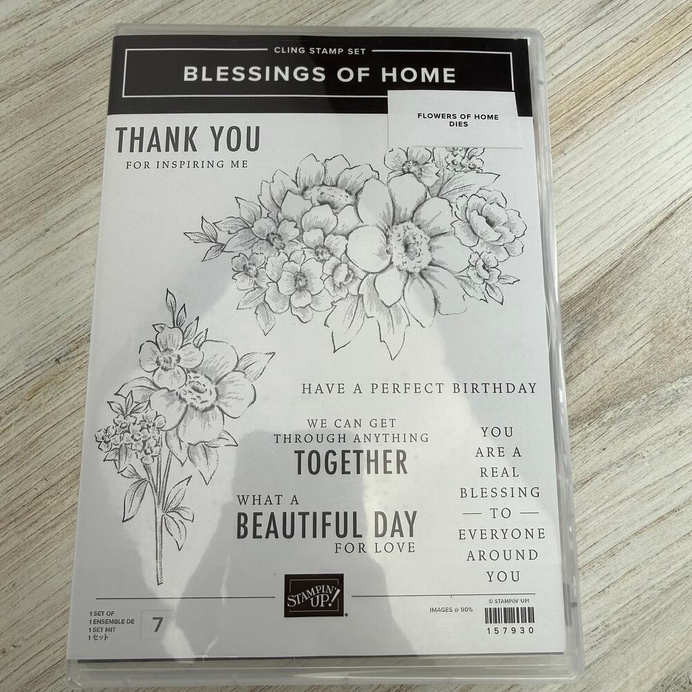 Stampin' Up! - Blessings of Home Stamps + Dies